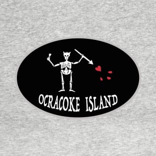 BLACKBEARD'S FLAG OCRACOKE ISLAND T-Shirt